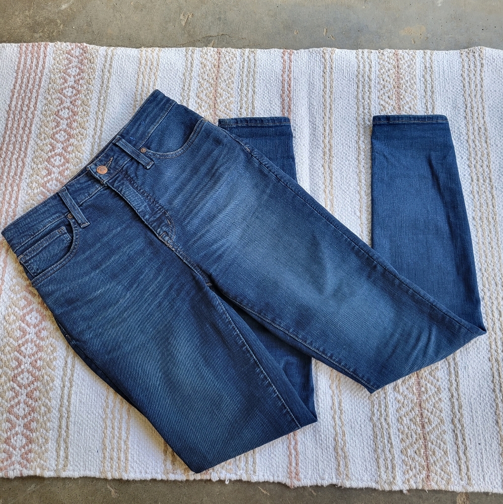 Madewell curvy high rise skinny jeans